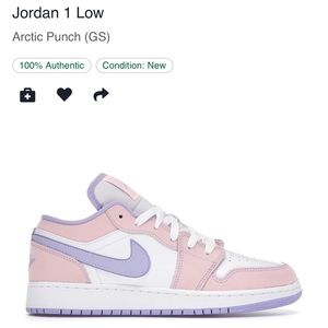 Jordan 1 Low- Artic Punch 5Y (6.5 W)